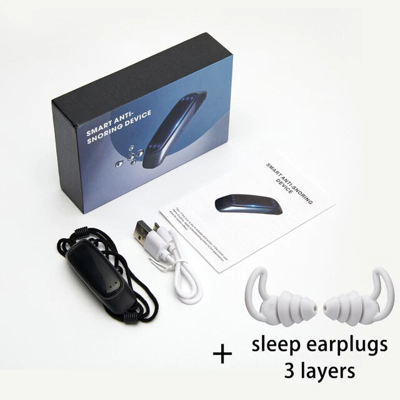 SnoreFree Pro - EMS Pulse Technology Anti Snoring Sleep Aid - anti-snoring device Readi Gear