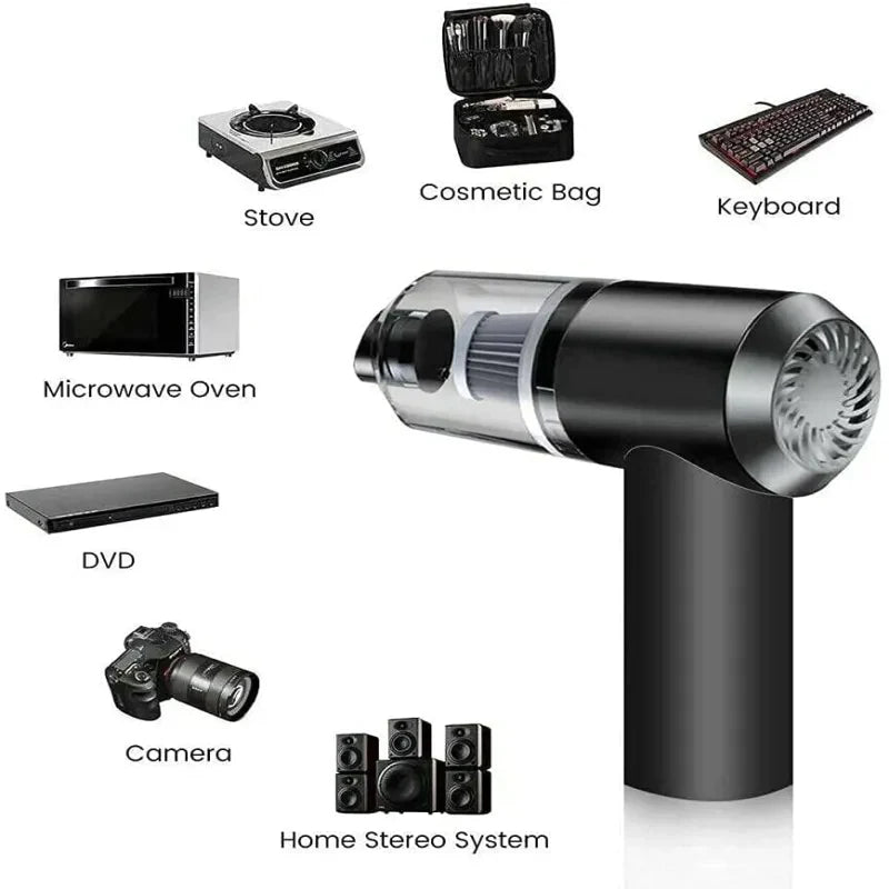 PowerVac Portable Handheld Cleaner - Portable Handheld Vacuum Readi Gear