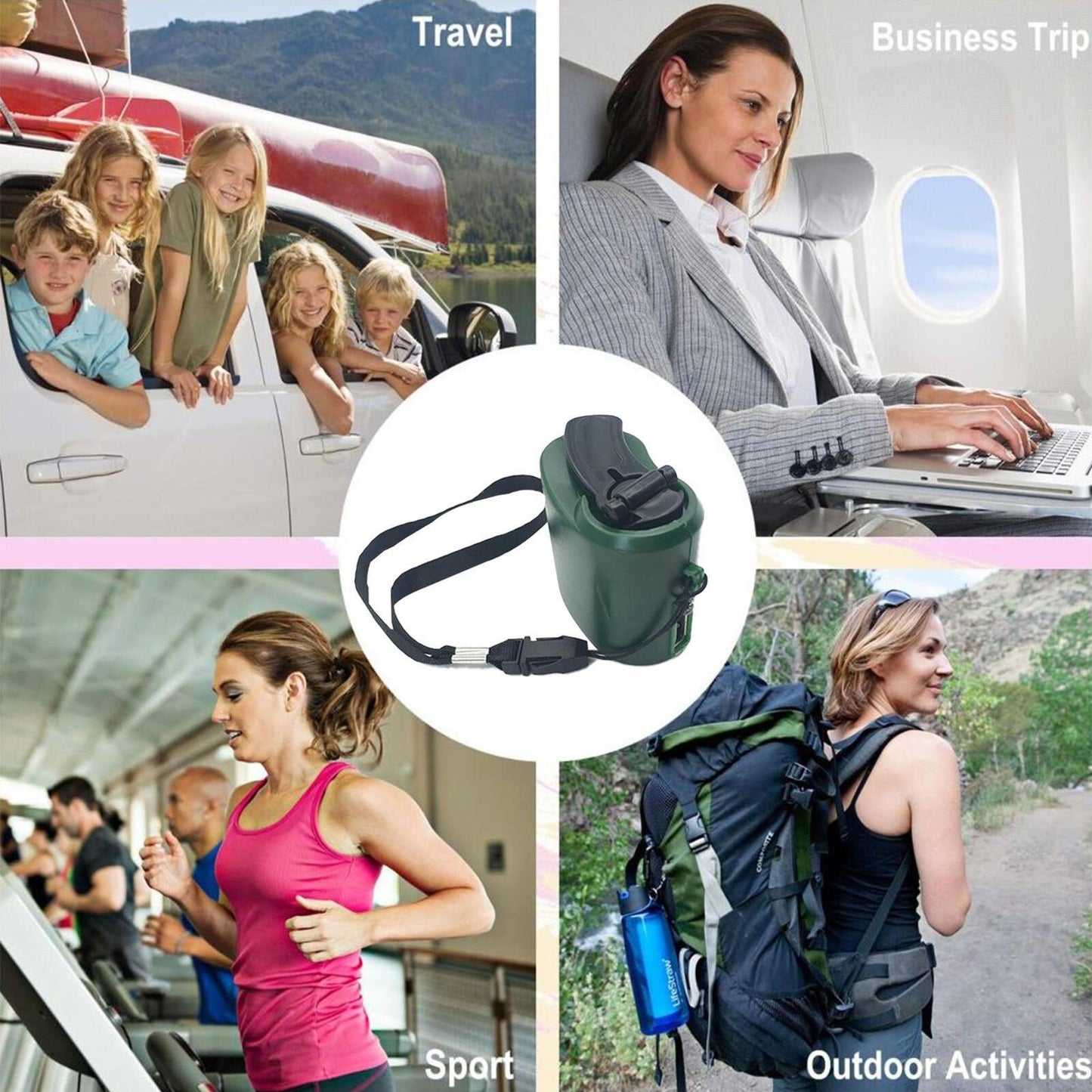 Survival Hand Crank Phone Charger – USB Power Bank & LED Light - Emergency USB Power Charger Readi Gear