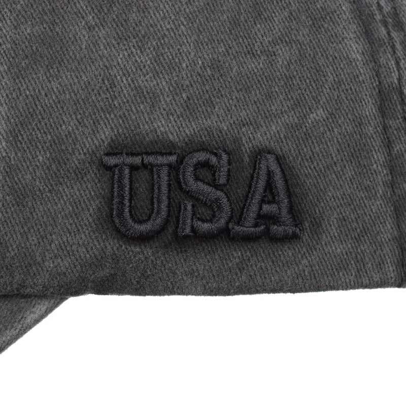 LibertyLid: USA Flag Distressed Baseball Hat - Hat Readi Gear