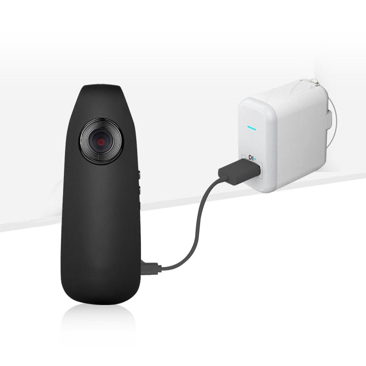 Mini HD Body Cam – Wearable, Motion Detection, Loop Recording