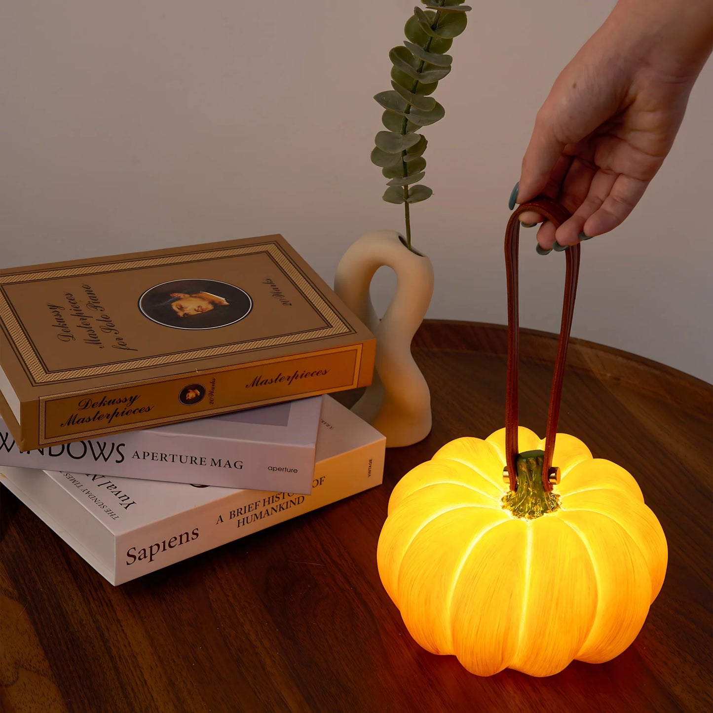 Harvest Glow Pumpkin Lantern - Perfect for Fall Decor Indoors & Out - Glow Pumpkin Lantern Readi Gear