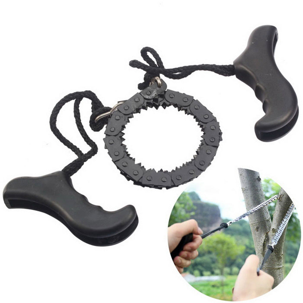 Compact Camping Hand Chain Saw: Essential Survival Tool - camping hand chain saw Readi Gear