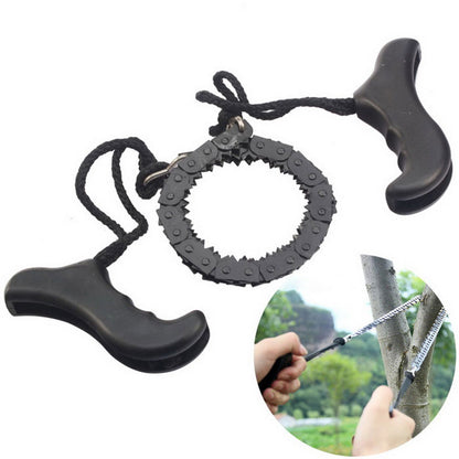 Compact Camping Hand Chain Saw: Essential Survival Tool - camping hand chain saw Readi Gear