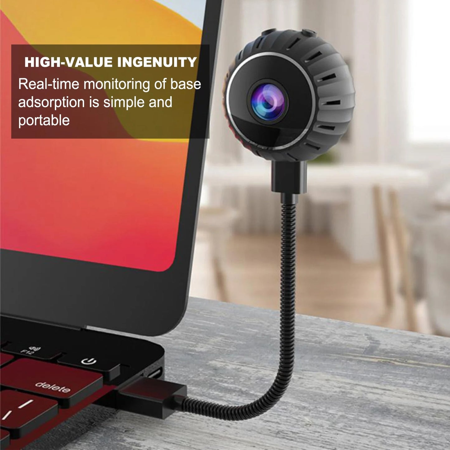 StealthView 360° Mini HD Wifi Wireless Nanny Spy Camera - Readi Gear