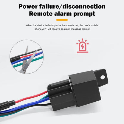 GPS Tracker with Anti-Theft Alarm - Real-Time Vehicle Locator - Car GPS Tracker & Alarm Readi Gear