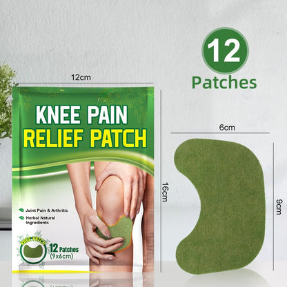 ArthroEase™ Self-Heating Knee Pain Relief Patches (12-Pack)
