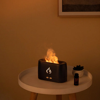 Campfire Glow Flame Diffuser - Essential Oil & Humidifier - Essential Oil Diffuser Readi Gear