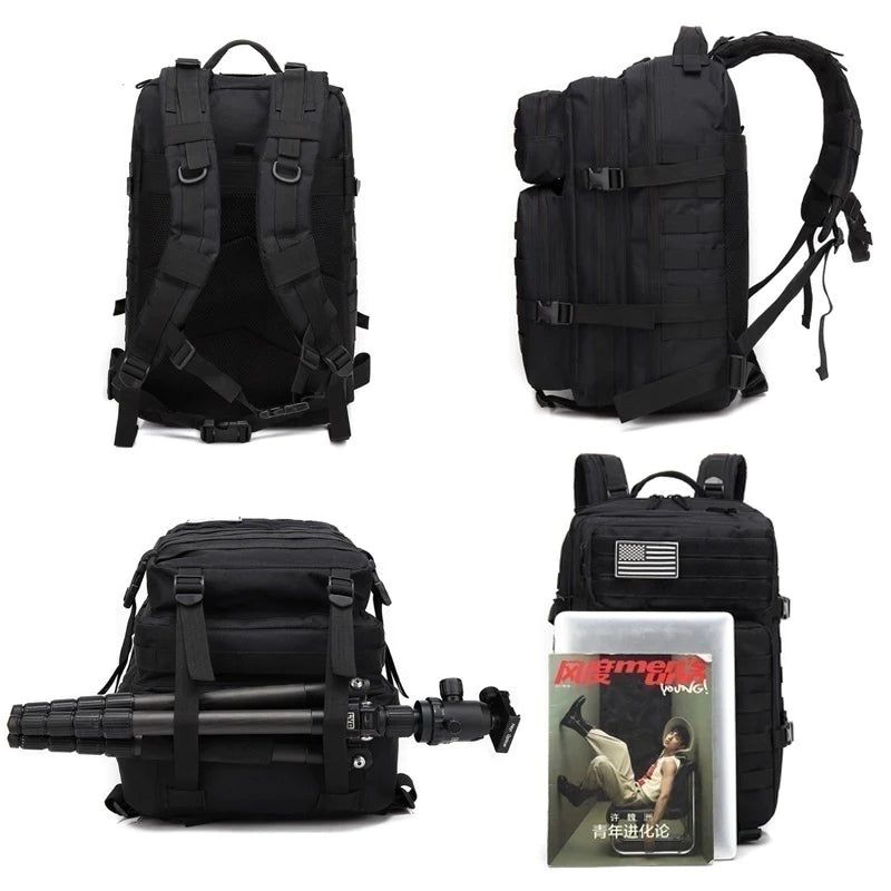ReconXplorer Tactical Waterproof 50L Backpack - Tactical Backpack Readi Gear