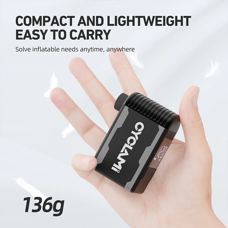 CYCLAMI A2S 120PSI Air Pump - Rechargeable Portable Bike Tire Inflator - Bicycle Pump Readi Gear