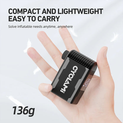 CYCLAMI A2S 120PSI Air Pump - Rechargeable Portable Bike Tire Inflator - Bicycle Pump Readi Gear