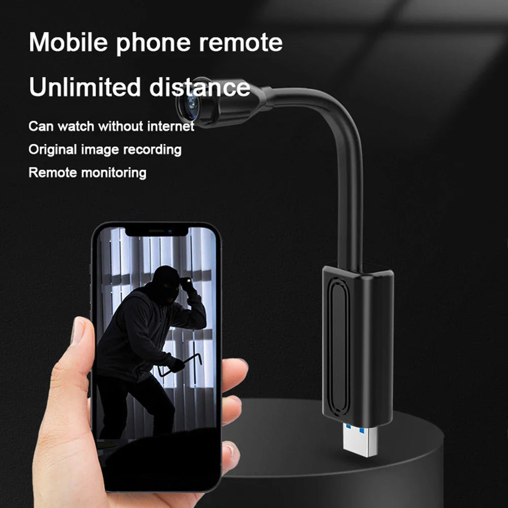 Mini Wireless Spy Camera - 1080P HD WiFi IP Cam with Night Vision - Hidden Wireless Spy Camera Readi Gear