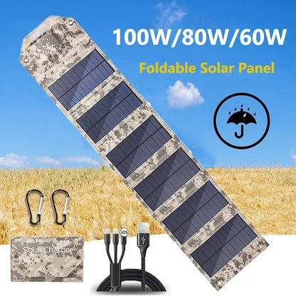 SunSprint Portable Foldable Solar Panel Charger - SunSprint Portable Foldable Solar Panel Charger Readi Gear