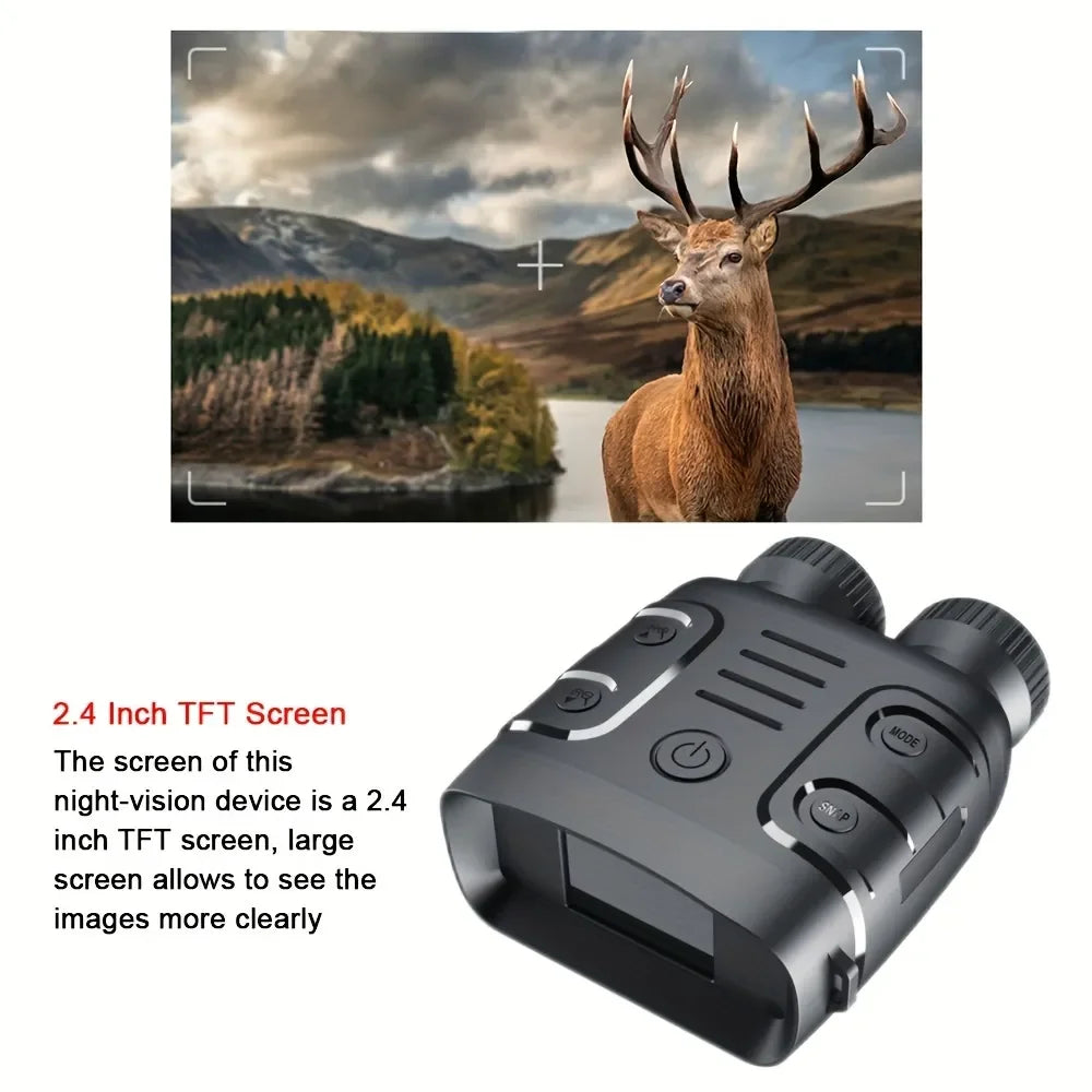 NightHawk 1080P Infrared Night Vision Binoculars - Night Vision Infrared Binoculars Readi Gear
