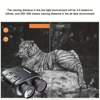 NightHawk 1080P Infrared Night Vision Binoculars - Night Vision Infrared Binoculars Readi Gear