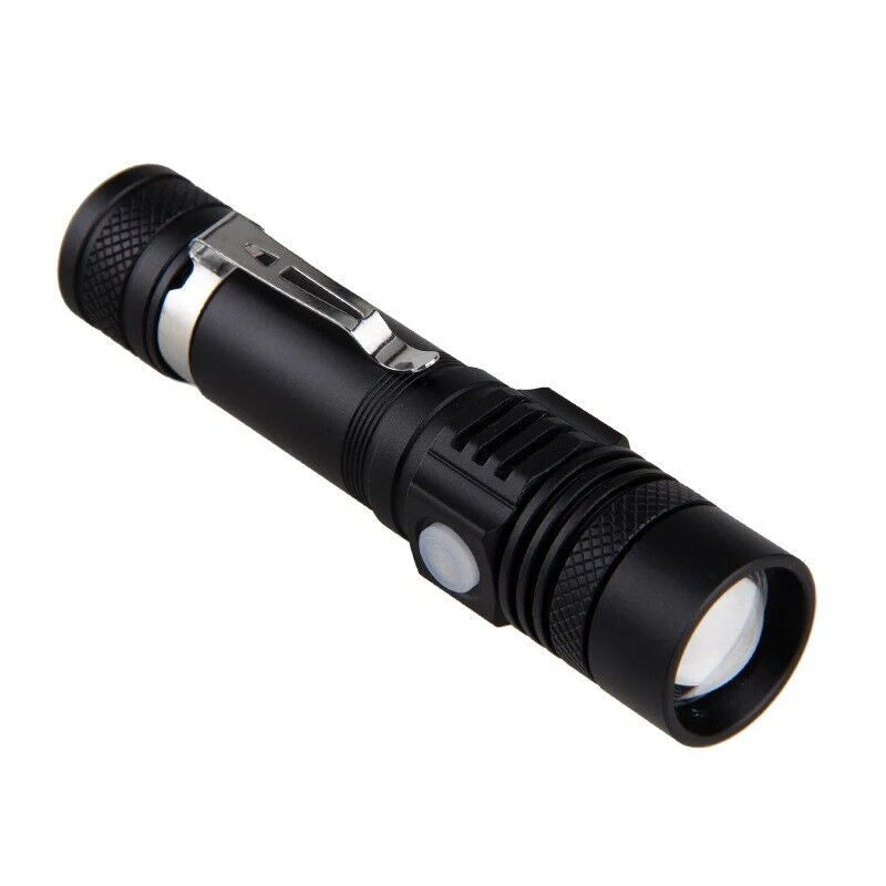 Ultra Bright 90000LM LED Flashlight - Zoomable & Rechargeable - Multifunctional Flashlight Readi Gear