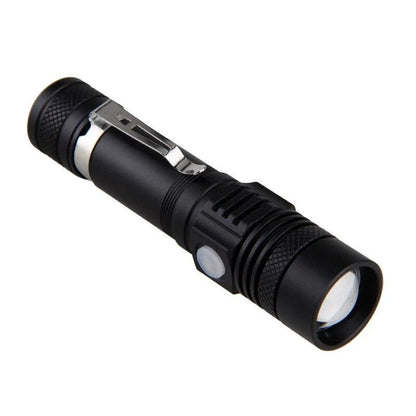 Ultra Bright 90000LM LED Flashlight - Zoomable & Rechargeable - Multifunctional Flashlight Readi Gear