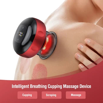 Electric Vacuum Cupping Massager for Cellulite, Fat Burning & Pain Relief - Electric Cupping Massager Readi Gear