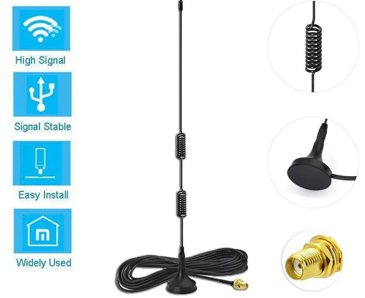 MaxReach Baofeng-Compatible Antenna – Car Mount, Extended Range - radio antenna Readi Gear