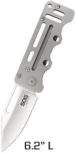 SOG Stealth Money Clip Knife - Concealed 2.75" Blade for Daily Carry - Money clip knife Readi Gear