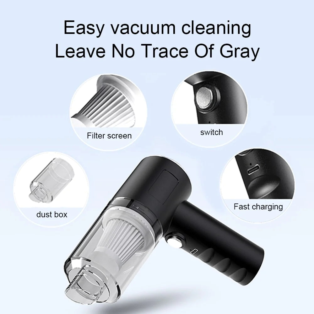 PowerVac Portable Handheld Cleaner - Portable Handheld Vacuum Readi Gear