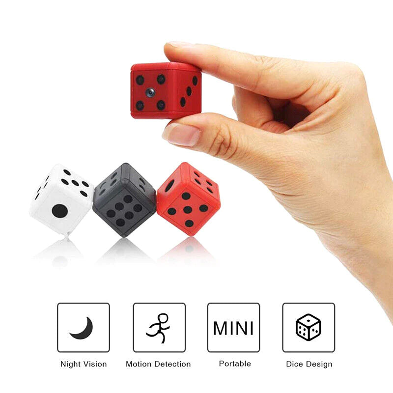 Mini Dice Spy Camera 1080P HD Night Vision with Motion Detection - Mini Dice Spy Camera 1080P HD Night Vision with Motion Detection Readi Gear