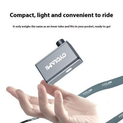 CYCLAMI Compact Rechargeable Bike Tire Inflator - Rechargeable Bike Tire Pump Readi Gear