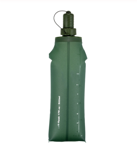 HydroFold Collapsible Survival Water Bottle - BPA & PVC Free - Folding Water Bottle Readi Gear