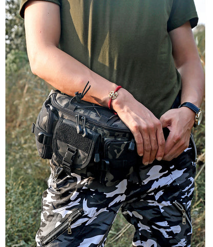 SpecOps Tactical Utility Waist Pack - Waterproof & Adjustable - Tactical Waist Pack Readi Gear