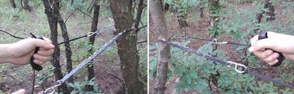 Compact Camping Hand Chain Saw: Essential Survival Tool - camping hand chain saw Readi Gear