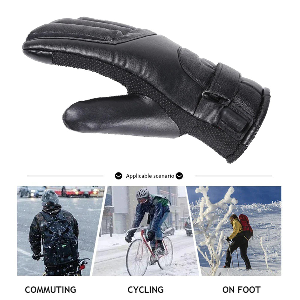 Winter USB Heated Gloves - Thermal, Waterproof, Touchscreen Hand Warmers - USB Winter Gloves Readi Gear