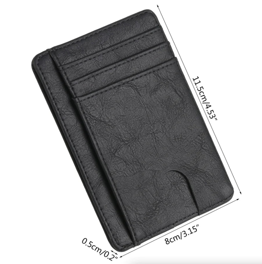 ShieldMate Mens Leather RFID Blocking Wallet - RFID Blocking Credit Card Holder Readi Gear