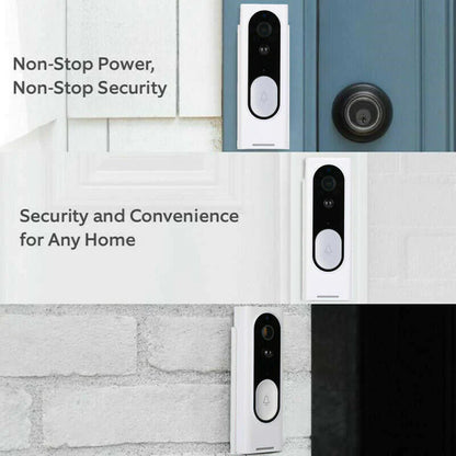 Smart WiFi Doorbell Camera 1080P HD with Night Vision & Two-Way Audio - Smart WiFi Doorbell Camera 1080P HD with Night Vision & Two-Way Audio Readi Gear