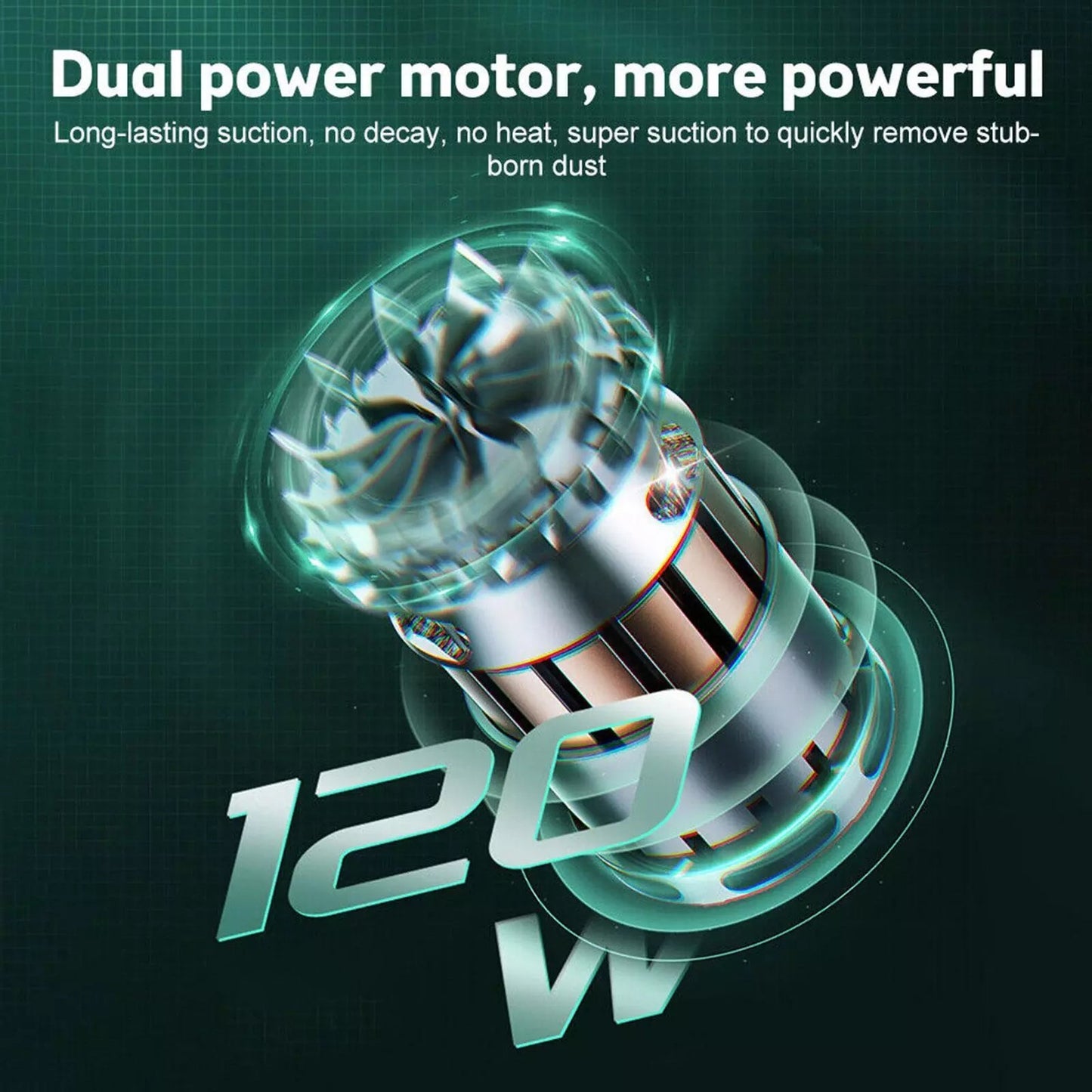 HyperVac 29000PA Cordless Handheld Car/Home Vacuum - Readi Gear