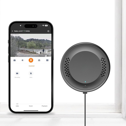 HomeShield 2K Window Camera – Install Inside, Monitor Outside