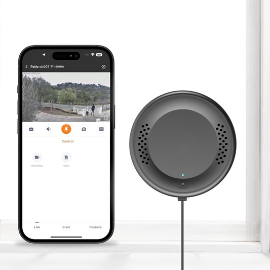 HomeShield 2K Window Camera – Install Inside, Monitor Outside