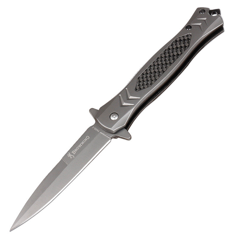 Browning Multifunctional Survival Knife - Steel & Carbon Fiber Handle - Browning Multifunctional Survival Knife - Stainless Steel & Carbon Fiber Handle Readi Gear