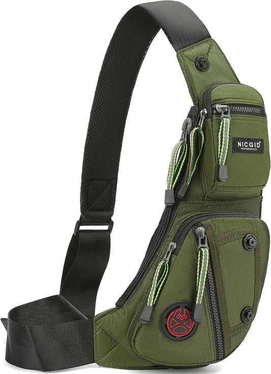 StealthGuard Anti-Theft Sling Bag - Hands-Free Crossbody Backpack for Men & Women - Urban Slingbag Readi Gear