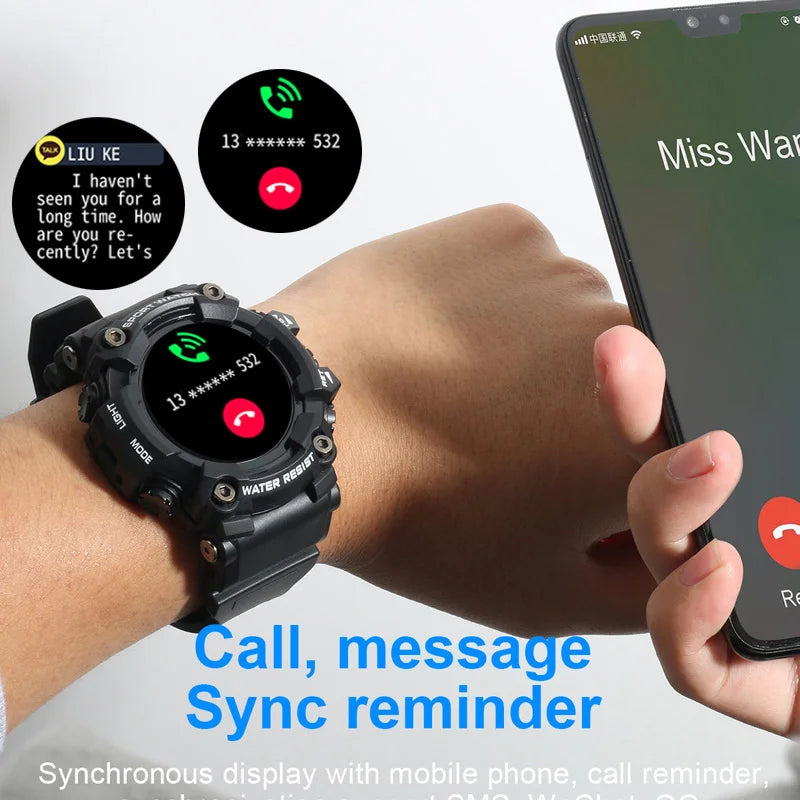 PulsePro Elite Waterproof Health Tracker Bluetooth Smartwatch - Readi Gear