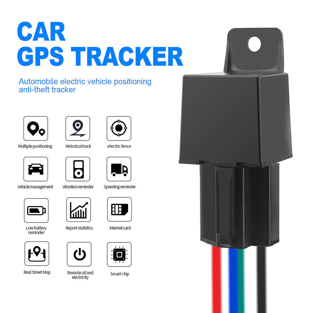 GPS Tracker with Anti-Theft Alarm - Real-Time Vehicle Locator - Car GPS Tracker & Alarm Readi Gear