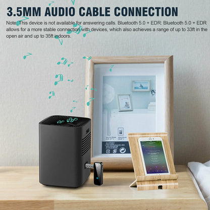 Universal Bluetooth 5.0 Audio Adapter for Car & Home Stereo - Universal Bluetooth 5.0 Audio Adapter for Car & Home Stereo Readi Gear