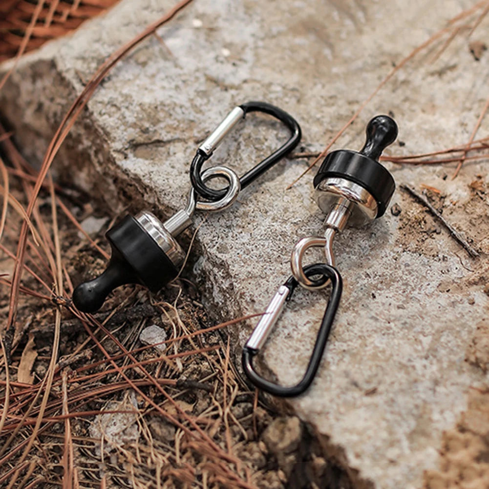 Heavy Duty Magnetic Carabiner Tent Clip for Hanging Gear - 5 Pack - Magnetic carabiner tent clip Readi Gear