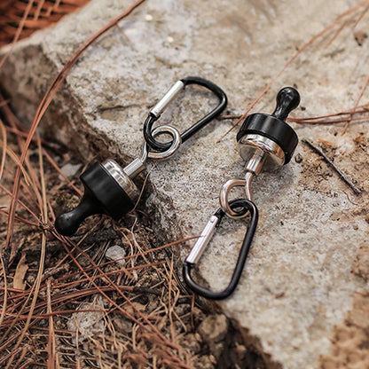 Heavy Duty Magnetic Carabiner Tent Clip for Hanging Gear - 5 Pack - Magnetic carabiner tent clip Readi Gear