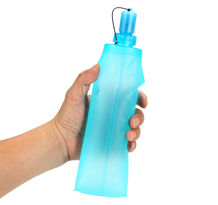 HydroFold Collapsible Survival Water Bottle - BPA & PVC Free - Folding Water Bottle Readi Gear