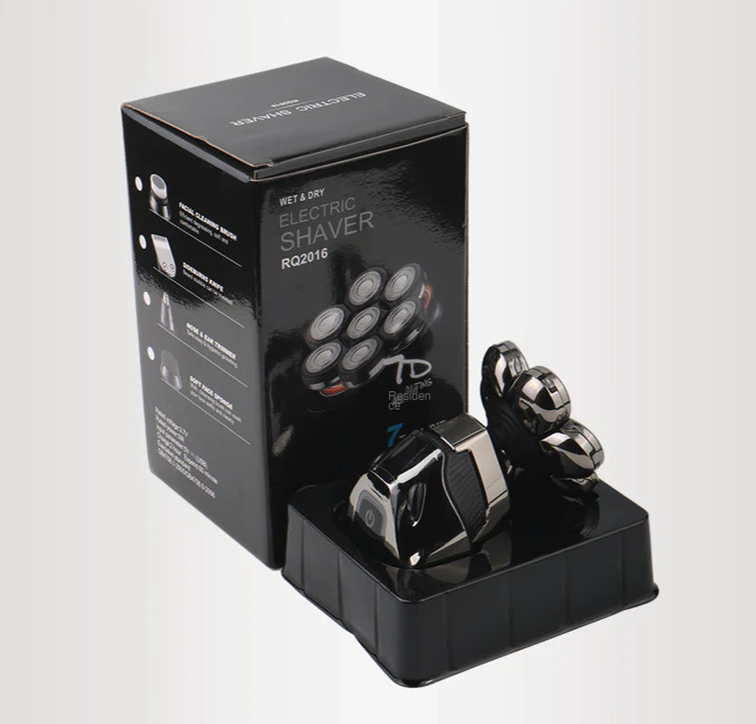 7D Pro Series Cordless Head Shaver & Hair Trimmer Kit for Men - Readi Gear