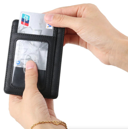 ShieldMate Mens Leather RFID Blocking Wallet - RFID Blocking Credit Card Holder Readi Gear