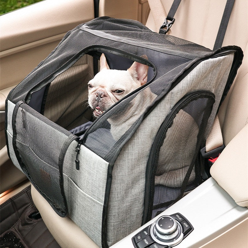 PawSafe Foldable Waterproof Car Kennel & Seat Mat - Pet Car Carrier Readi Gear
