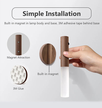 LumiBar Motion-Sensing Night Light | Magnetic, Portable & Rechargeable - Night Light Readi Gear