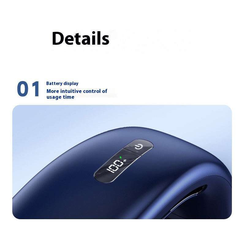 CoolWave Mini Portable USB Bladeless Neck Fan – Silent Operation & 5 Speeds - Neck Cooling Fan Readi Gear