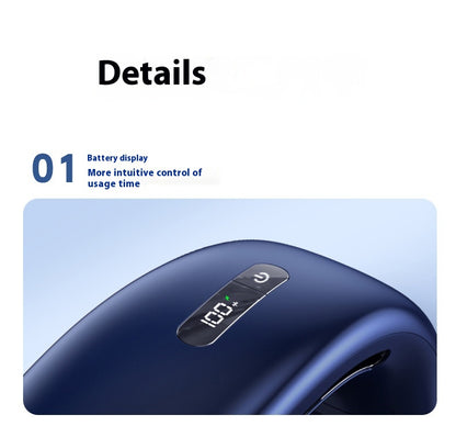 CoolWave Mini Portable USB Bladeless Neck Fan – Silent Operation & 5 Speeds - Neck Cooling Fan Readi Gear